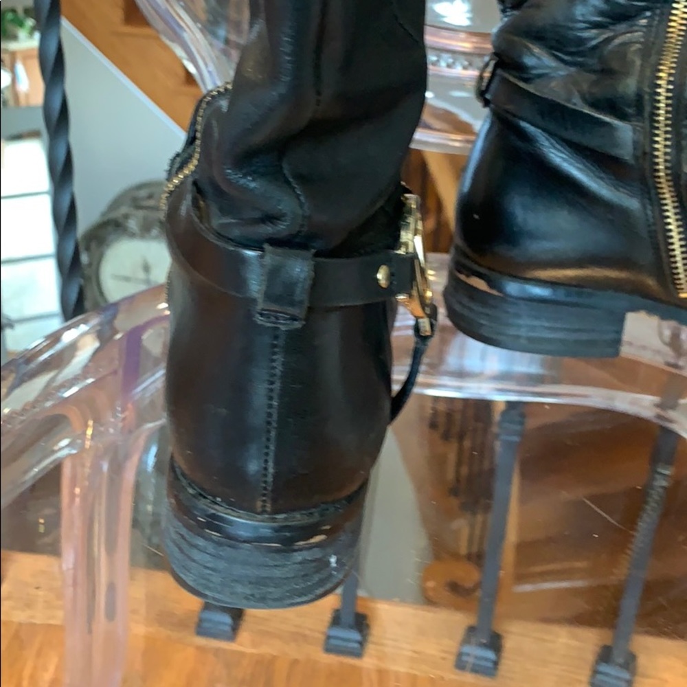 Michael Kors Black & Brown Boots - Picture 7 of 9